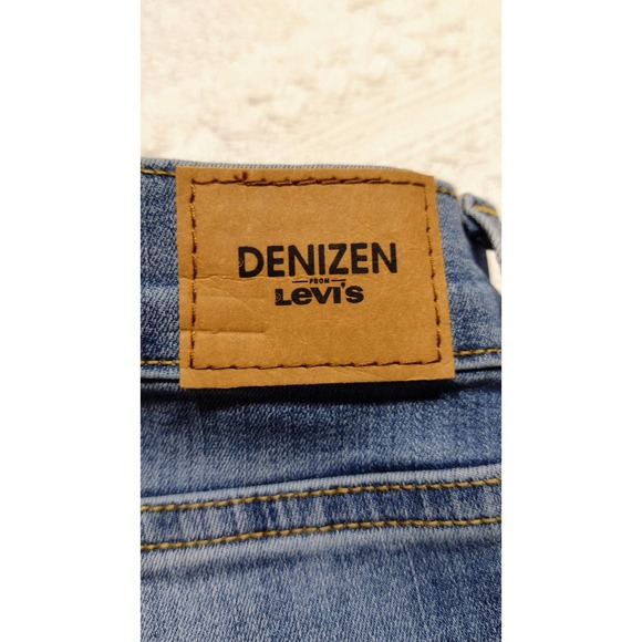 Levi's Denizen Womens size 17 distressed denim ankle high rise jegging - Picture 8 of 9